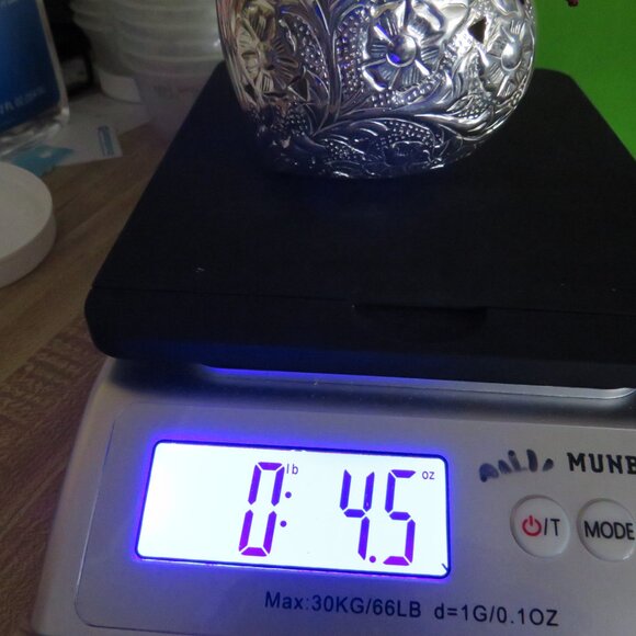 Silver plated pomander (refillable sachet) make closet or drawer smell good - Picture 14 of 15